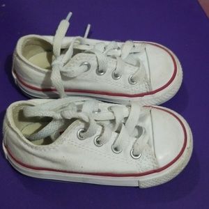 White Converse Toddler
